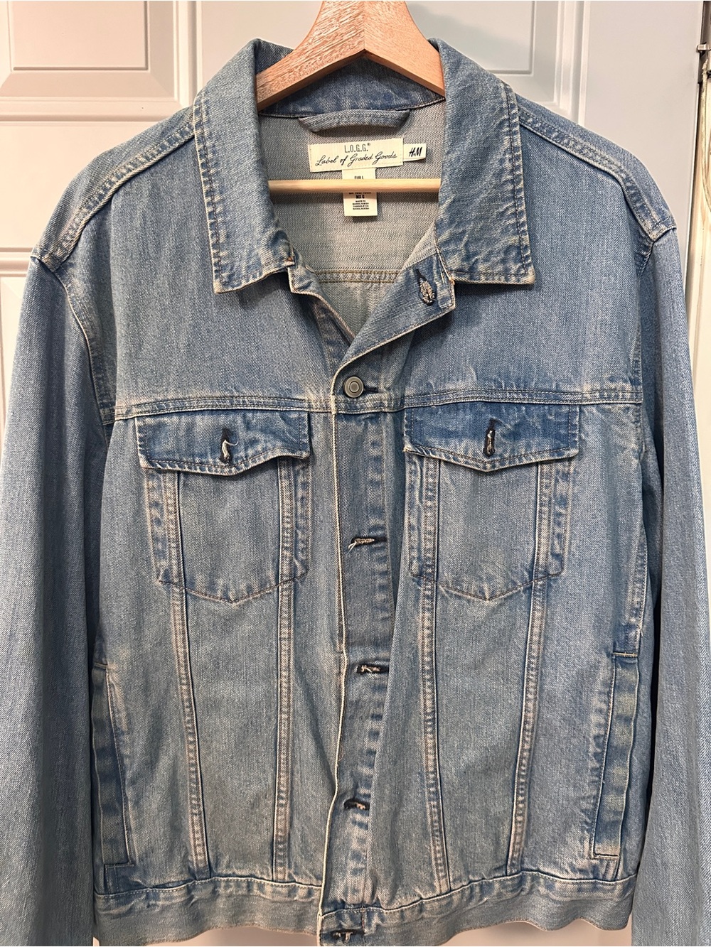 H&M Light Blue Denim Jacket